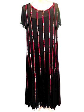 Personal Choice Black Midi Dress